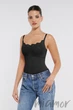 Боди-стринг корректирующее с кружевом German Volf MT250021-BK1 3XL/4XL Черный - изображение 8