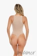 Боди-стринг корректирующее с широкими бретелями German Volf MT240153-SK5p XL Бежевый - изображение 2
