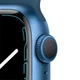 Смарт-годинник Apple Watch Series 7 GPS, 41mm, Blue, Abyss Blue Sport Band (Grade B) - Б/В - изображение 3