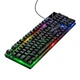 Клавіатура HOCO GM701 Trofeo wired gaming keyboard (Cyrillic version) Black (6942007683739) - зображення 5