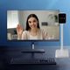 Вебкамера 4K з автофокусуванням вбудованим мікрофоном USB Kisonli D1 біла - зображення 8