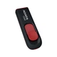 Флеш-накопитель ADATA C008 64GB USB 2.0 слайдер Черный с красным (AC008-64G-RKD) - изображение 6