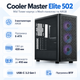 Корпус для ПК Cooler Master Elite 502 ARGB Mid Tower без БП E-ATX/ATX/MicroATX/ITX Black (E502-KGNN-S00) - изображение 1