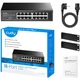 Коммутатор Cudy GS1016E, 16-Port Gigabit Easy-Managed Switch металл Black (GS1016E) - изображение 4