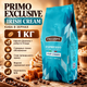 Кофе в зернах Primo Exclusive IRISH CREAM 1 кг средне темной обжарки купаж робуста ароматизированный ирландский крем карамель десертный вкус - изображение 1