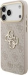 Etui na smartfon Apple iPhone 18 Pro/17 Pro Guess 4G Big 4G Classic Logo Big Strap Metal Buttons Pink (GUHCP18LP4G4BCSP) - obraz 3