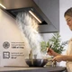 Полновстраиваемая вытяжка WEILOR LUNA WBG 58 BLACK - изображение 4