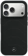 Чохол для смартфона Apple iPhone 17 Pro Max / 18 Pro Max Mercedes Leather Mesh with Bow Line MagSafe Black (Mer008872) - зображення 3