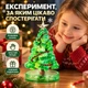 Магическая Ёлка Набор для Выращивания Волшебного Новогоднего Дерева из кристаллов, научный эксперимент для детей и взрослых - изображение 3