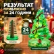 Магическая Ёлка Набор для Выращивания Волшебного Новогоднего Дерева из кристаллов, научный эксперимент для детей и взрослых - изображение 6