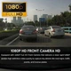 Компактный Wi-Fi видеорегистратор Dash Cam V8 Hidden Car Camcorder с дополнительной камерой, Ночной режим Super Night Vision + карта 32GB Черный - изображение 3
