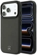 Чохол для смартфона Apple iPhone 17 Pro / 18 Pro Mercedes Leather Mesh with Bow Line MagSafe Anthracite (Mer008913) - зображення 1