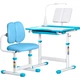 Комплект мебели Evo-kids (стол+стул+полка+лампа) BD-23 BL - изображение 1