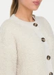Кардиган женский Oversize пушистый однотонный на пуговицах JDY Молочный 19566 S (укр 42-46) - изображение 3