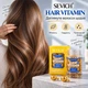 Вітамінні капсули для волосся SEVICH Hair Vitamin з марокканською олією 30 шт золоті для живлення, гладкості та блиску волосся - зображення 3