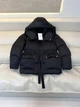 Женская черная пуховая куртка Celine с капюшоном, S - изображение 1