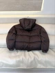 Женская пуховая куртка Celine коричневая короткая зимняя, S - изображение 3