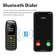 Міні мобільний телефон Miniphone SERVO B25 чорний - изображение 5