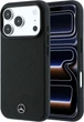 Etui-portfel na smartfon Apple iPhone 18 Pro Max/17 Pro Max Mercedes-Benz Grill Pattern Leather MagSafe Black (MEHMBWP18X25PWPK) - obraz 2