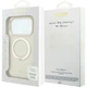 Etui do smartfona Apple iPhone 17 Pro / 18 Pro Guess Ring Stand 360 Grained Classic Logo MagSafe Beige (GUE005667) - obraz 8