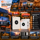 Гибридный инвертор Felicity IVEM12048-II 12 кВт + 2 аккумуляторные батареи FelicityESS LiFePO4 FLA48100 51.2V 5.12kWh для дома - изображение 4