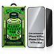 Защитное приватное стекло на экран для Apple iPhone 16 Plus / iPhone 15 Plus / iPhone 14 Pro Max Remax Green Privacy GL-27 Полноэкранное Жироотталкивающие 4-слойное 9H 3D Black - изображение 1