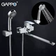 Смеситель для ванны GAPPO G2207 с душевым гарнитуром, хром - изображение 2