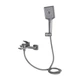 Смеситель для ванны Qtap Presto с душевым гарнитуром QTPRE259GRP45584 Graphite графит - изображение 2