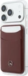 Etui-portfel na smartfon Apple iPhone 18 Pro/17 Pro Mercedes-Benz Grill Pattern Leather MagSafe Burgundy (MEHMBWP18L25PWPR) - obraz 9