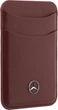Etui-portfel na smartfon Apple iPhone 18 Pro/17 Pro Mercedes-Benz Grill Pattern Leather MagSafe Burgundy (MEHMBWP18L25PWPR) - obraz 12