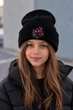 Дитяча Демісезонна Шапка Для Дівчинки Without Shovel Людина Паук Black - изображение 2