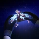 Рукавички ігрові двопалі HOCO GA21 Eagle Claw для мобільних ігор (срібне волокно, 0.5 мм, пара, чорні) - изображение 9