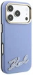 Чохол для смартфона Apple iPhone 17 Pro Max / 18 Pro Max Karl Lagerfeld Grained with Resin Signature Logo MagSafe Light Blue (KF003170) - зображення 4