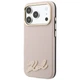 Чохол для смартфона Apple iPhone 17 Pro Max / 18 Pro Max Karl Lagerfeld Grained with Resin Signature Logo MagSafe Pink (KF003174) - зображення 2