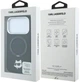 Чохол для смартфона Apple iPhone 17 Pro Max / 18 Pro Max Karl Lagerfeld with Ring Stand 360 Choupette Head Pin MagSafe Black (KF003216) - зображення 8