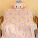 М'яка іграшка-подушка з пледом My Melody M 18280 38 см (плед 170х110 см, на блискавці, рожева) - зображення 3