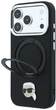 Чохол для смартфона Apple iPhone 17 Pro Max / 18 Pro Max Karl Lagerfeld with Ring Stand 360 Karl Head Pin MagSafe Black (KF003234) - зображення 2