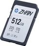 Карта памяти HP SDXC 512GB Class 10 UHS-I U3 V30 - изображение 1