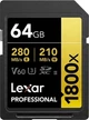Карта пам'яті Lexar Professional 1800x SDXC 64GB Class 10 UHS-II U3 V60 - зображення 1