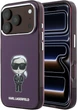 Etui na smartfon Apple iPhone 18 Pro/17 Pro Karl Lagerfeld IML Ikonik Sketch Print MagSafe Burgundy (KLHMP18L6HKIKDR) - obraz 1