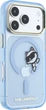 Чохол для смартфона Apple iPhone 18 Pro Max/17 Pro Max Karl Lagerfeld Peekaboo Logo MagSafe Blue (KLHMP18X6HCPSCB) - зображення 4