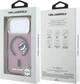 Etui na smartfon Apple iPhone 18 Pro/17 Pro Karl Lagerfeld Peekaboo Logo MagSafe Burgundy (KLHMP18L6HCPSCR) - obraz 8