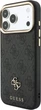 Etui na smartfon Apple iPhone 18 Pro/17 Pro Guess 4G z portfelem Magsafe Black (GUBPHCP18LP4SM44CK) - obraz 3