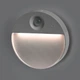 LED Светильник 0.8W аккумуляторный (750mAh) с датчиком движения (до 6м) круглый (86х115мм) 30 Lm, температура света – 3000К/4000К/6500К VIDEX с сенсорной кнопкой - изображение 1