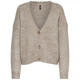 Кардиган ONLZOEY L/S V-NECK CARDIGAN KNT NOOS ONLY 15215618-Woodsmoke W. MELANGE M Коричневий (5714914349937) - зображення 5