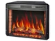 Камін електричний декоративний ArtiFlame 1800 Вт електрокамін вбудований 3D з ефектом живого полум'я цегляна кладка звук горіння вогню пульт таймер до 30 м2 77х61 см - зображення 8