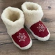 Чуни шерстяные на резиновой подошве со снежинкой Eluna 40-41 - изображение 2
