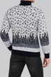 Свитер мужской новогодний синий 214R24714 AGER XL - изображение 4