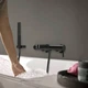 Змішувач для ванни Hansgrohe Finoris Brushed Black Chrome (76420340) - изображение 3