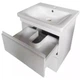 Тумба з раковиною Devit Frame 55см (754055W) - зображення 2